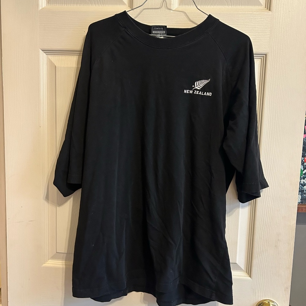 New Zealand Black Men's Shirt